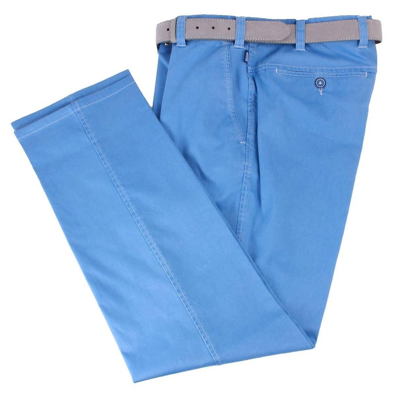 BRUHL Catania B Mover Chinos – Azure Blue