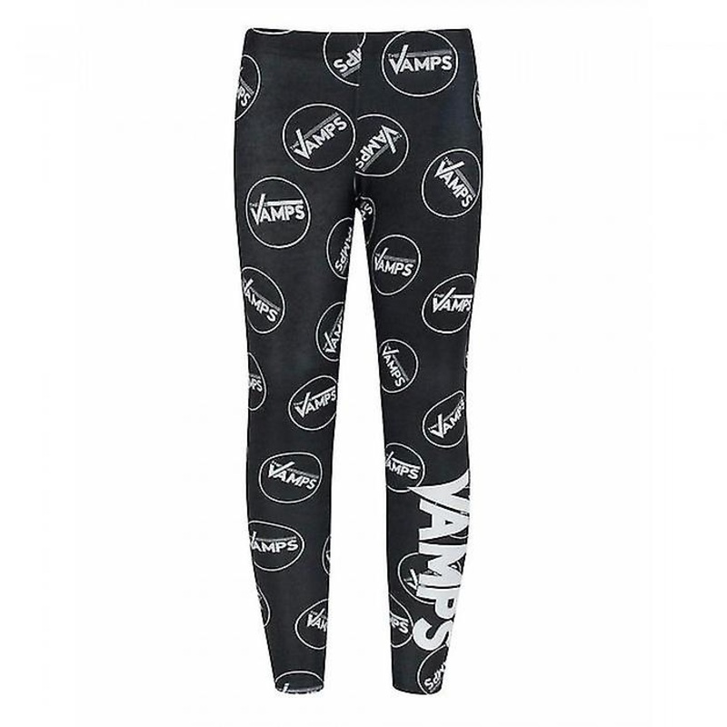 The Vamps Childrens/Girls Official Band Logo Leggings