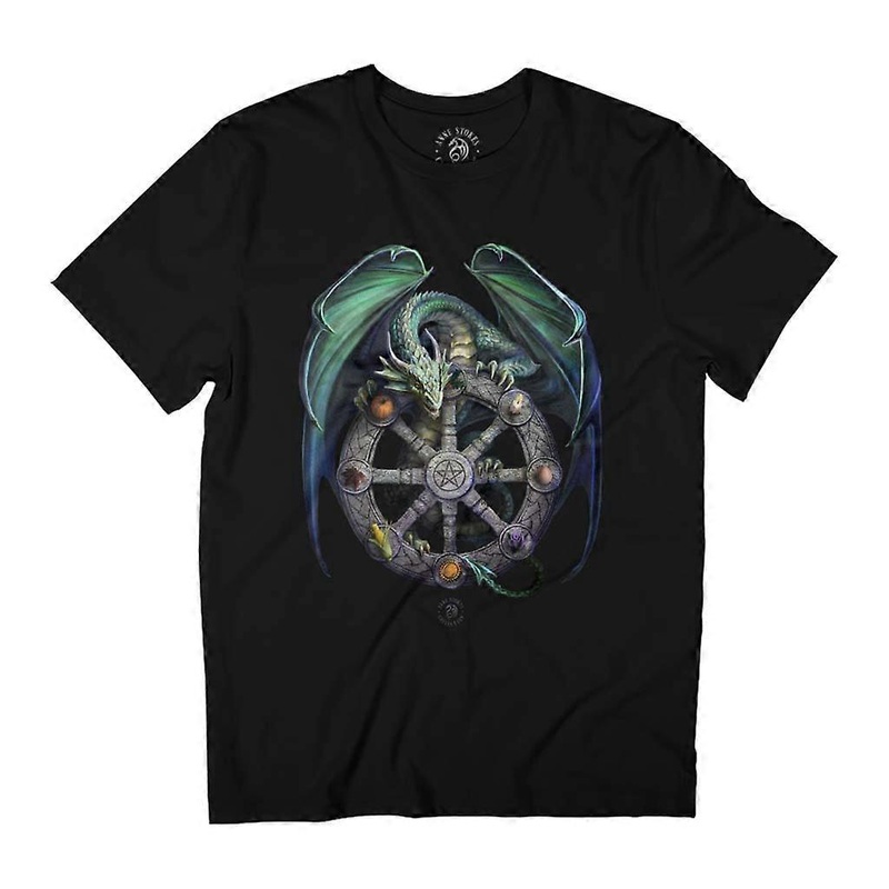 Year Of The Magical Dragon Gothic Anne Stokes Collection Men’s T-Shirt