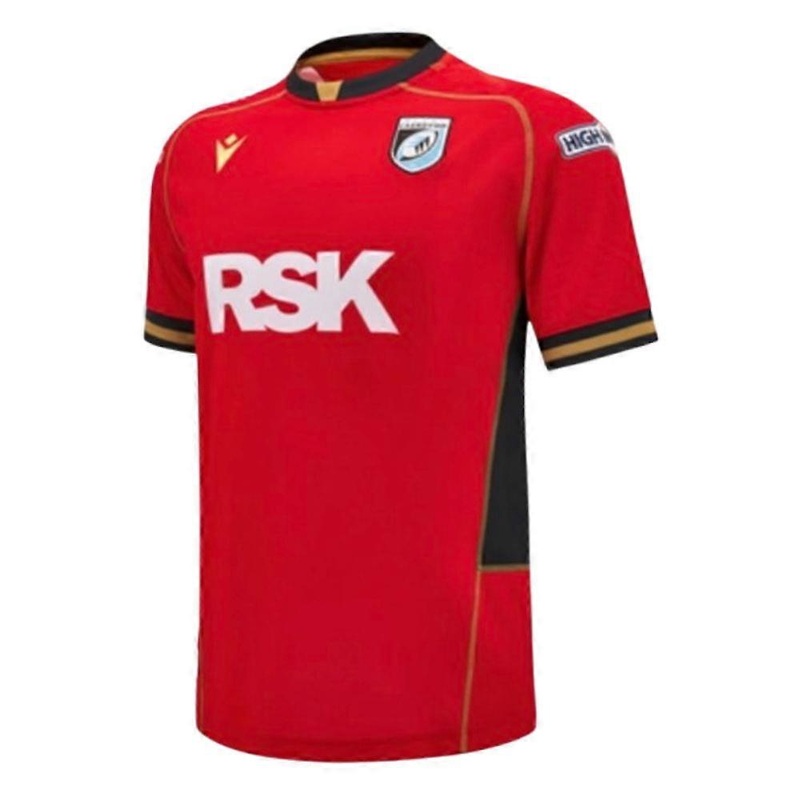 2024-2025 Cardiff Blues Away Poly Replica Rugby Shirt
