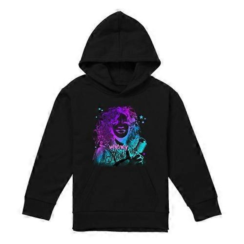 Whitney Houston Childrens/Kids Color Blend Pull Over Hoodie