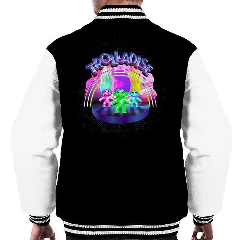 Trolls In Trolladise Men’s Varsity Jacket
