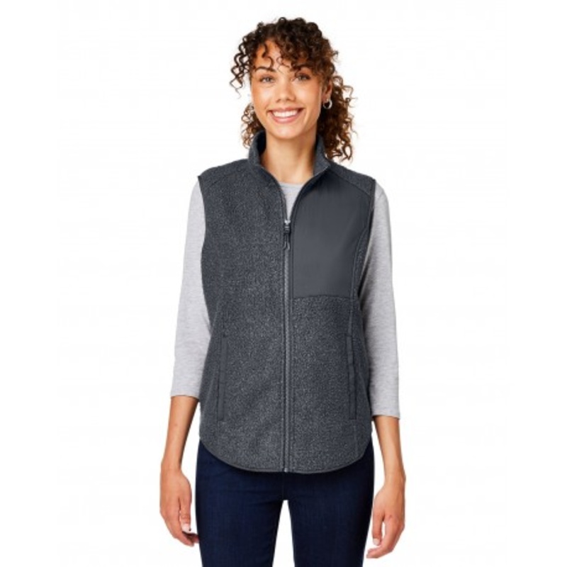North End NE714W Ladies’ Aura Sweater Fleece Vest | North End NE714W