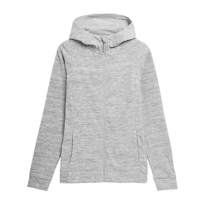 Womens Hoodie 4F Fleece Grey
