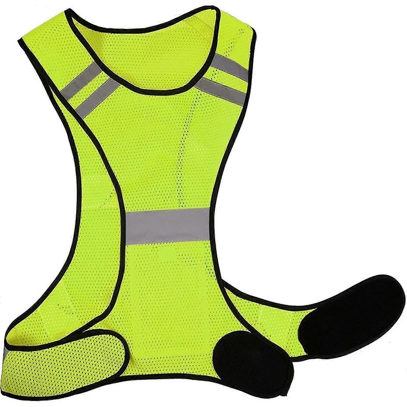 High Visibility Reflective Vest – Women And Men – Breathable – Lightweight – Safety Fluorescent Jacket For Running, Cycling