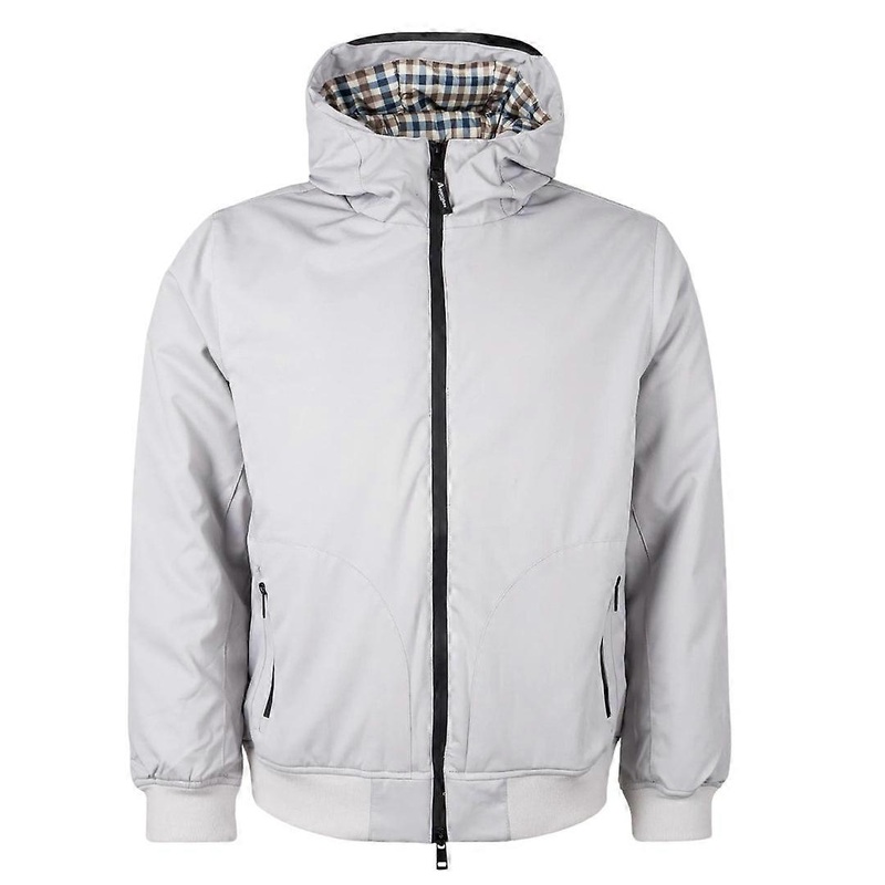 Aquascutum Active Hooded Antartica White Jacket