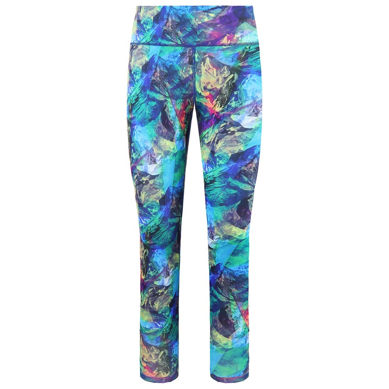 Asics Stretch Waist Printed Multicoloured Womens Leggings 144848 0203