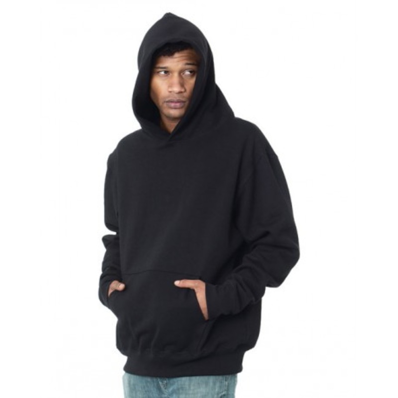 Bayside BA4000 Adult Super Heavy Hooded Sweatshirt | Bayside BA4000