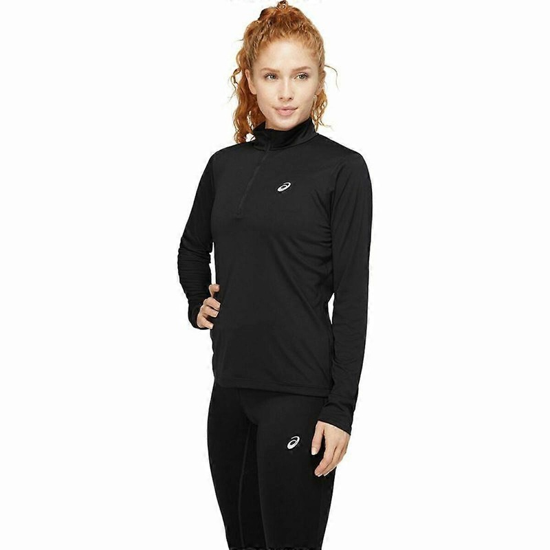 Womens Long Sleeve T-Shirt Asics Black