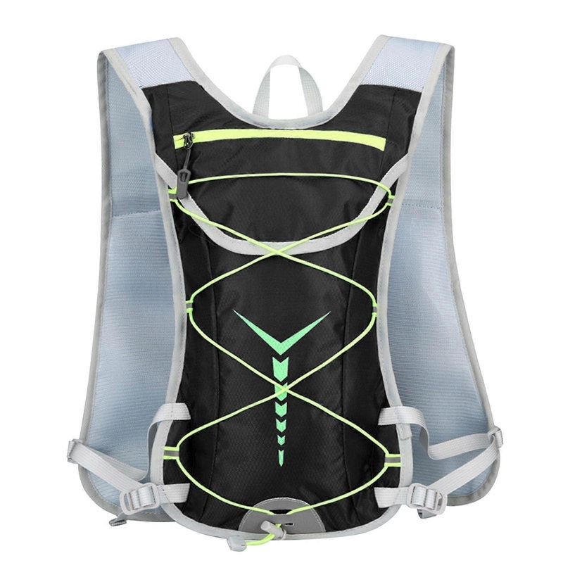 Running Vest for Women and Men, Lightweight Hydration Backpack, Jogging Vest, One Size Fits All