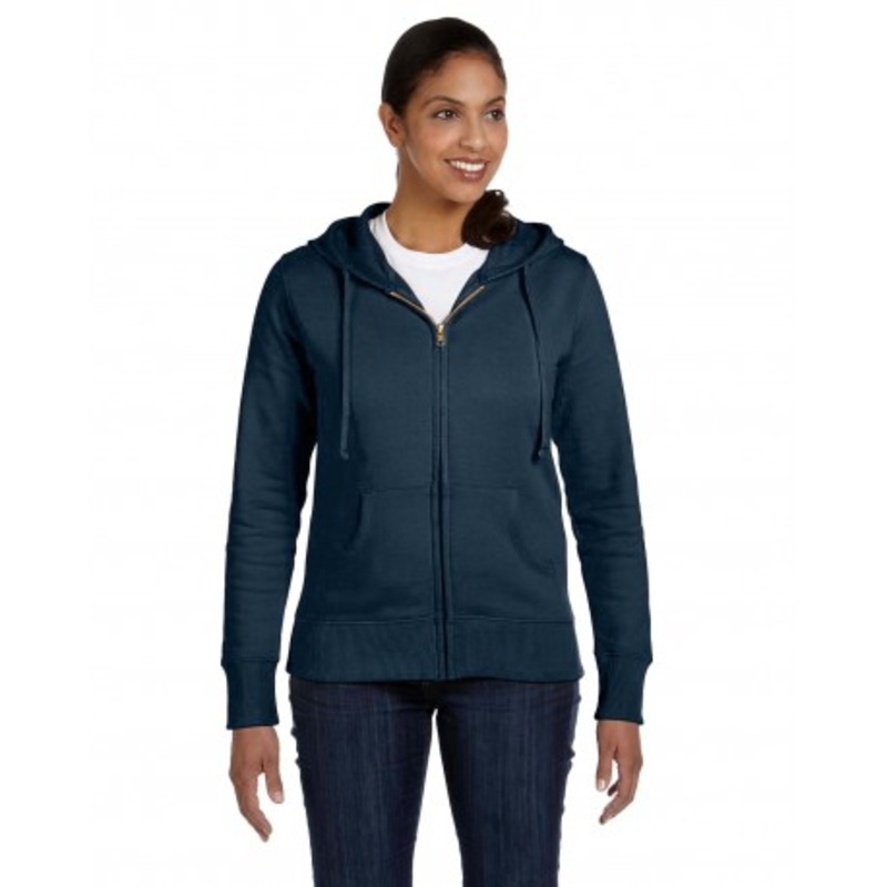 econscious EC4501 Ladies’ Organic/Recycled Full-Zip Hooded Sweatshirt | Econscious EC4501