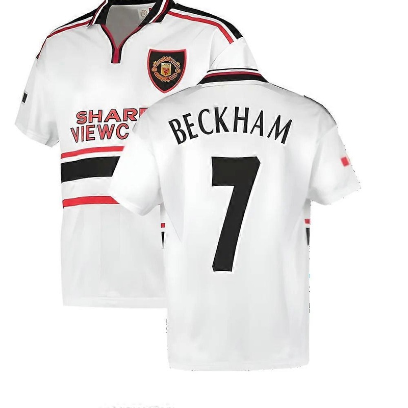 1999 Manchester United Away Football Shirt (BECKHAM 7)