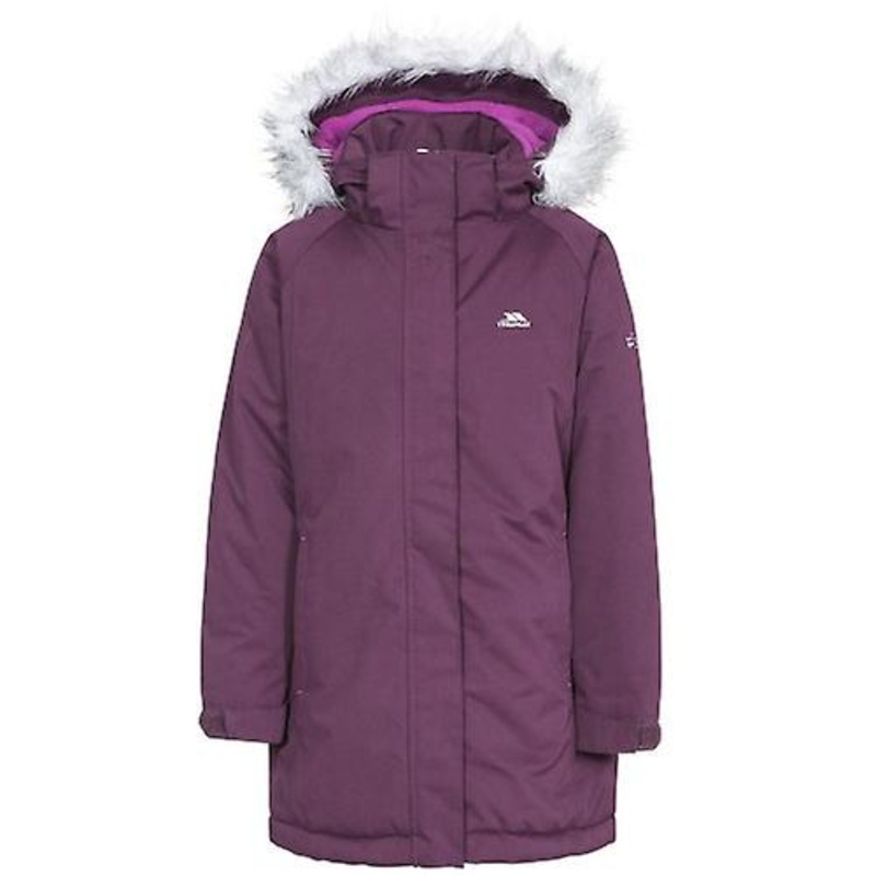 Trespass Childrens Girls Fame Waterproof Parka Jacket