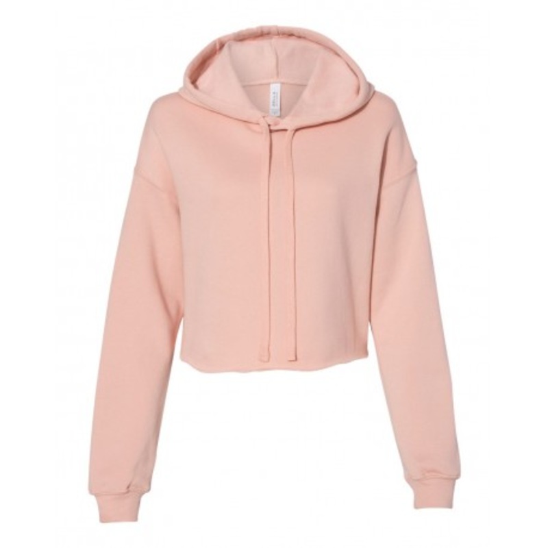 BELLA + CANVAS 7502 Women’s Crop Fleece Hoodie | Bella + Canvas 7502