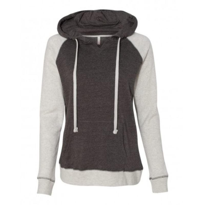 MV Sport W17127 Women’s Harper Raglan Hooded Sweatshirt | MV Sport W17127