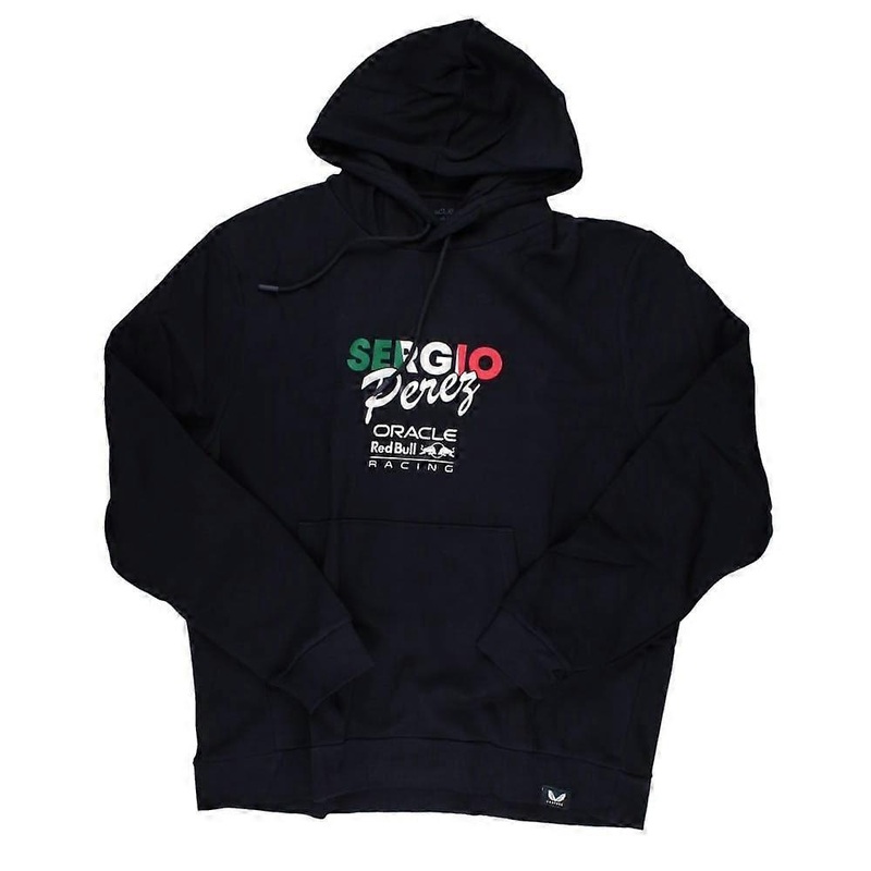 2025 Red Bull Racing Sergio Perez Flag OH Hoodie (Night Sky)