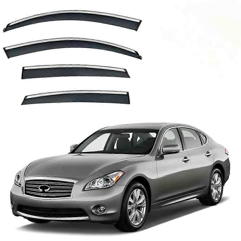 Regenschutz Seitenfenster Infiniti M37 M35 M25 MK4-Y51 2011-2019, Lftungsblenden fr Sonnen- Schnee- und Windschutz