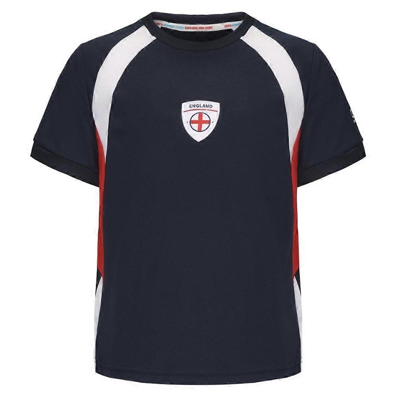 2025 England WEC Poly T-Shirt (Navy) – Kids