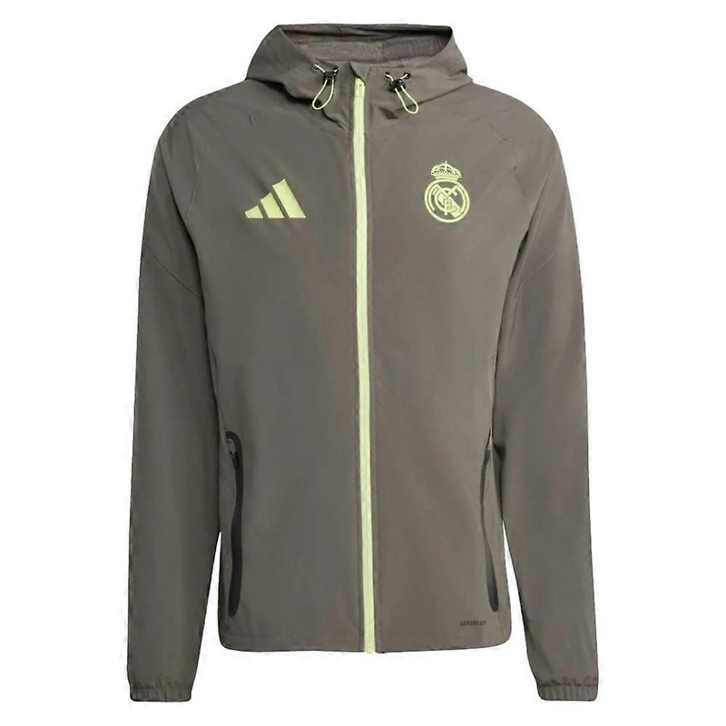 2025-2026 Real Madrid Competition Vis Tech Jacket (Grey)