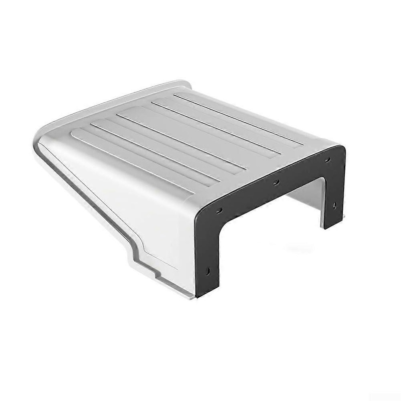 CCTV Sun and Rain Shield Compatible with Leading Brands like Hikvision and Ring (white)