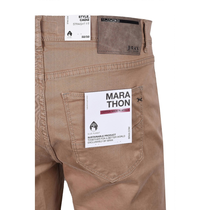 Brax Cadiz Cotton Jeans Beige