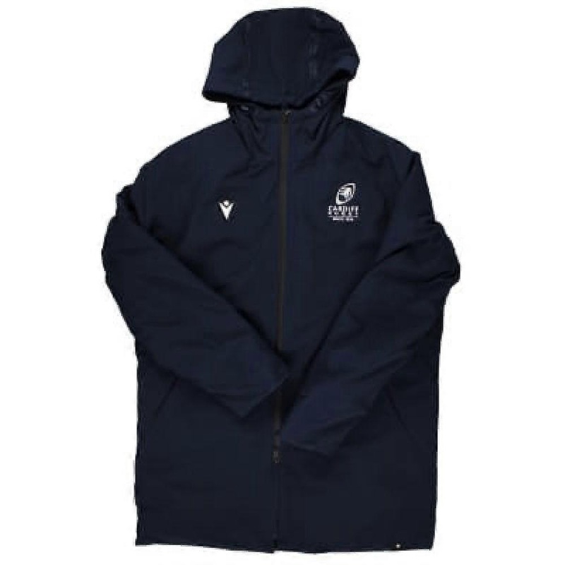 2024-2025 Cardiff Blues Rugby Ath Waterproof Softshell Long Jacket