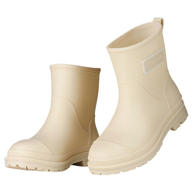 Classic rain boots for women, waterproof, slipresistant, lightweight, yellow, 38.5 EU