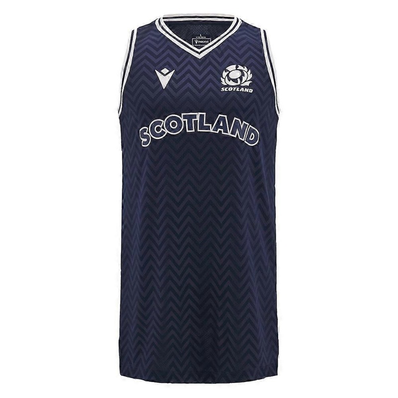2024-2025 Scotland Rugby Basketball Singlet (Navy)