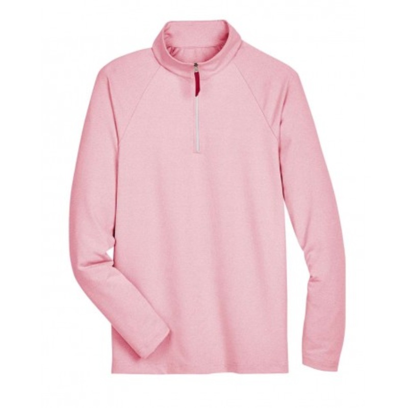 Devon & Jones DG480 CrownLux Performance Clubhouse Micro-Stripe Quarter-Zip Pullover | Devon & Jones DG480