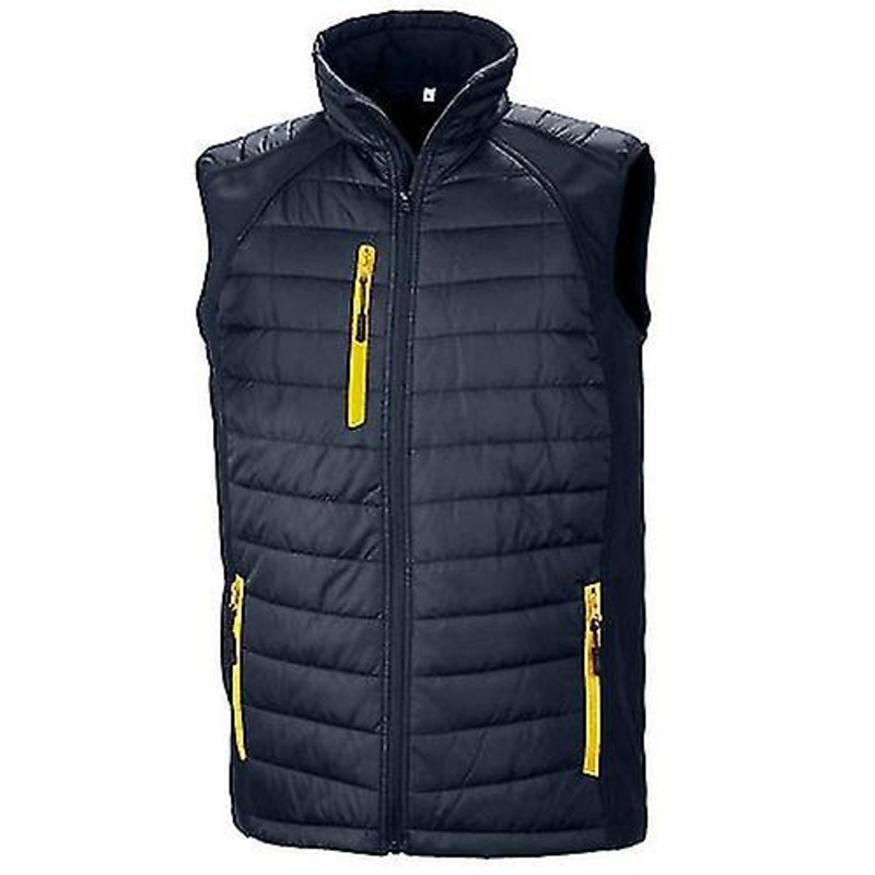 Result Genuine Recycled Unisex Adult Compass Softshell Padded Gilet