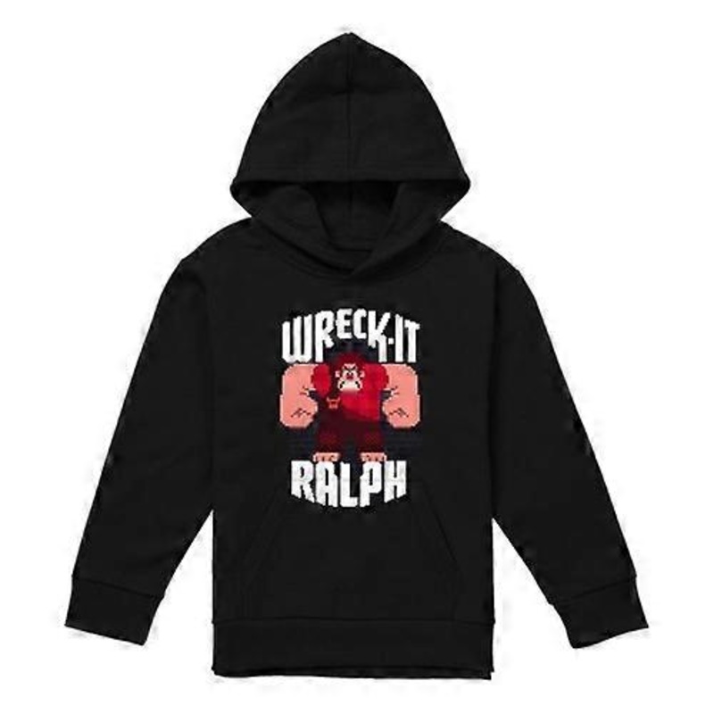 Wreck-It Ralph Childrens/Kids Pixel Artwork Hoodie