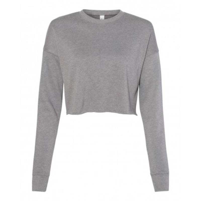 BELLA + CANVAS 7503 Women’s Crop Crew Fleece | Bella + Canvas 7503