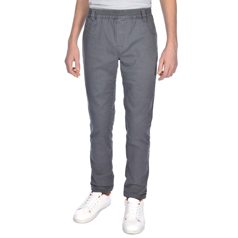 Jungen Thermo Chinohose mit Gummizug Bund