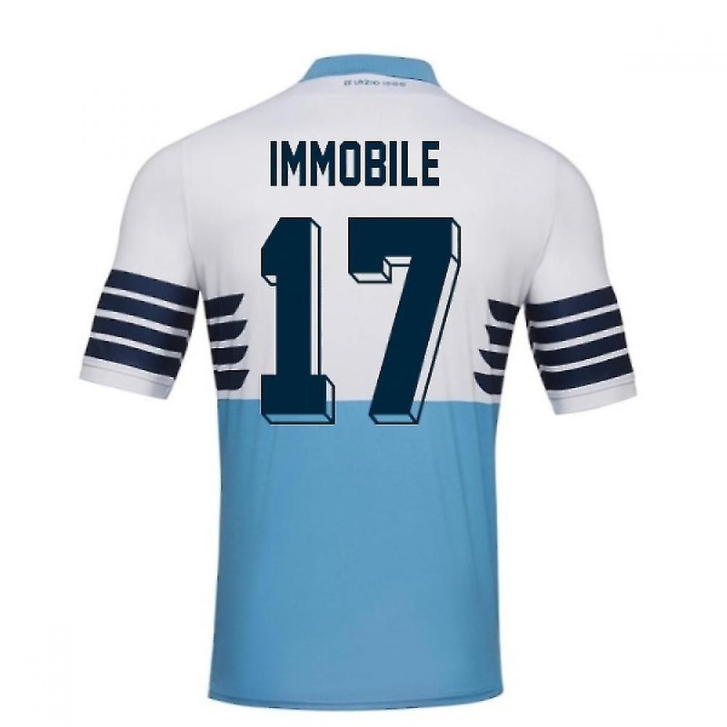 2018-19 Lazio Home Football Shirt (Immobile 17) – Kids