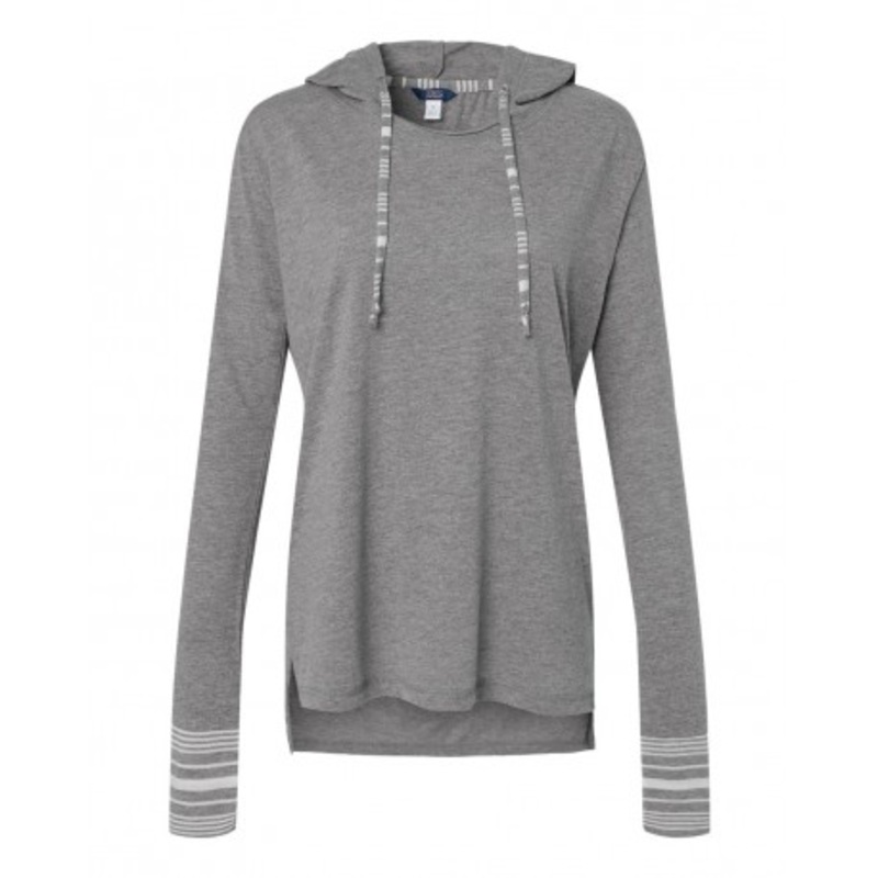 MV Sport W19439 Women’s Heathered Jersey Hooded Tunic | MV Sport W19439