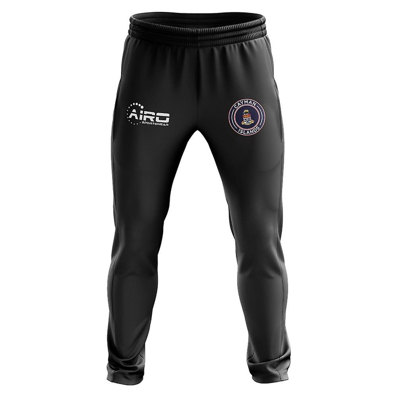 Cayman Islands Concept Football Training Pants (Black)