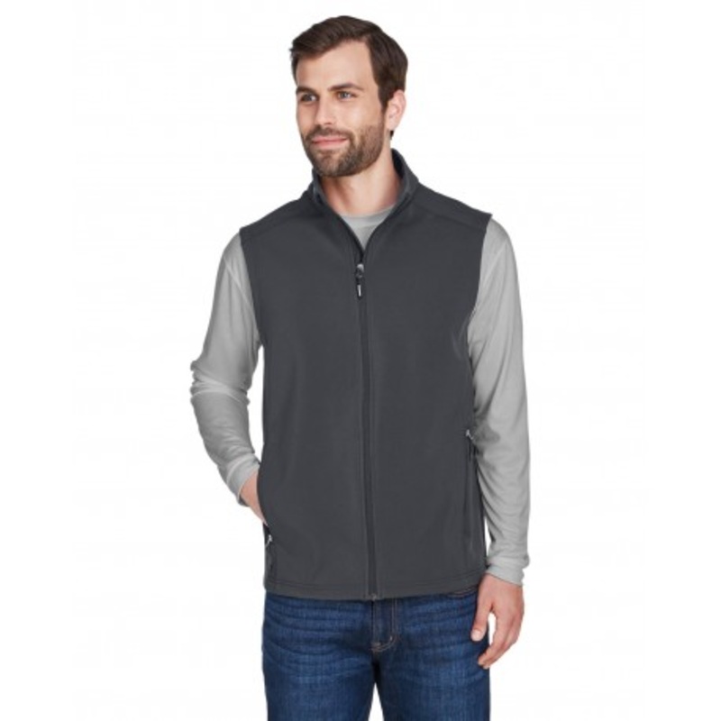 Core 365 CE701 Men’s Cruise Two-Layer Fleece Bonded Soft Shell Vest | CORE365 CE701