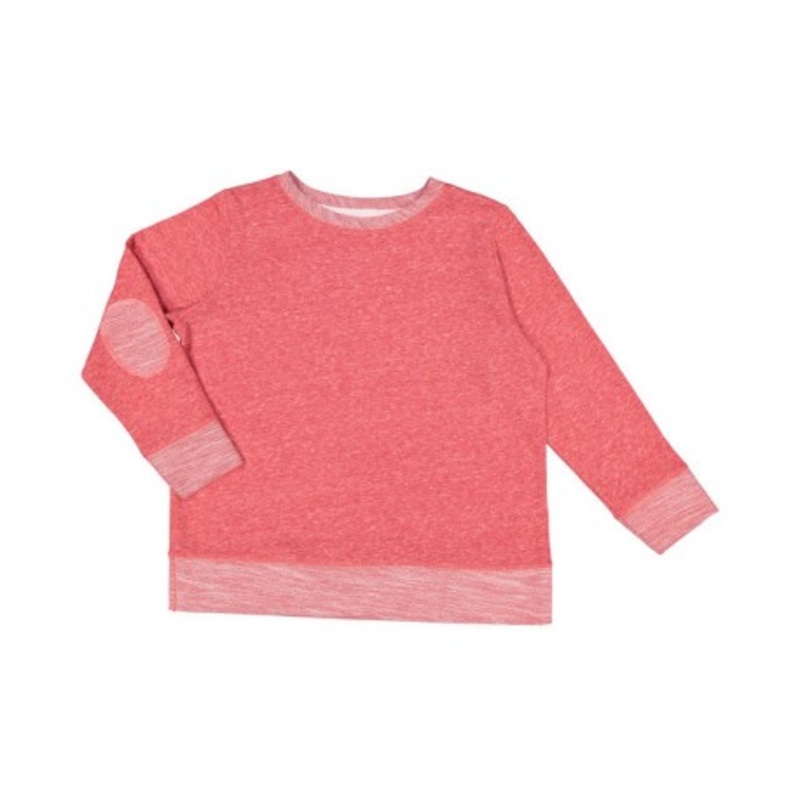 LAT LA2279 Youth French Terry Long Sleeve Crewneck Sweatshirt | Live and Tell by LAT LA2279