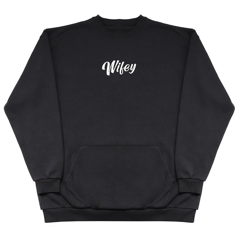 Wifey – Huge Oversized Hoodless Hoodie
