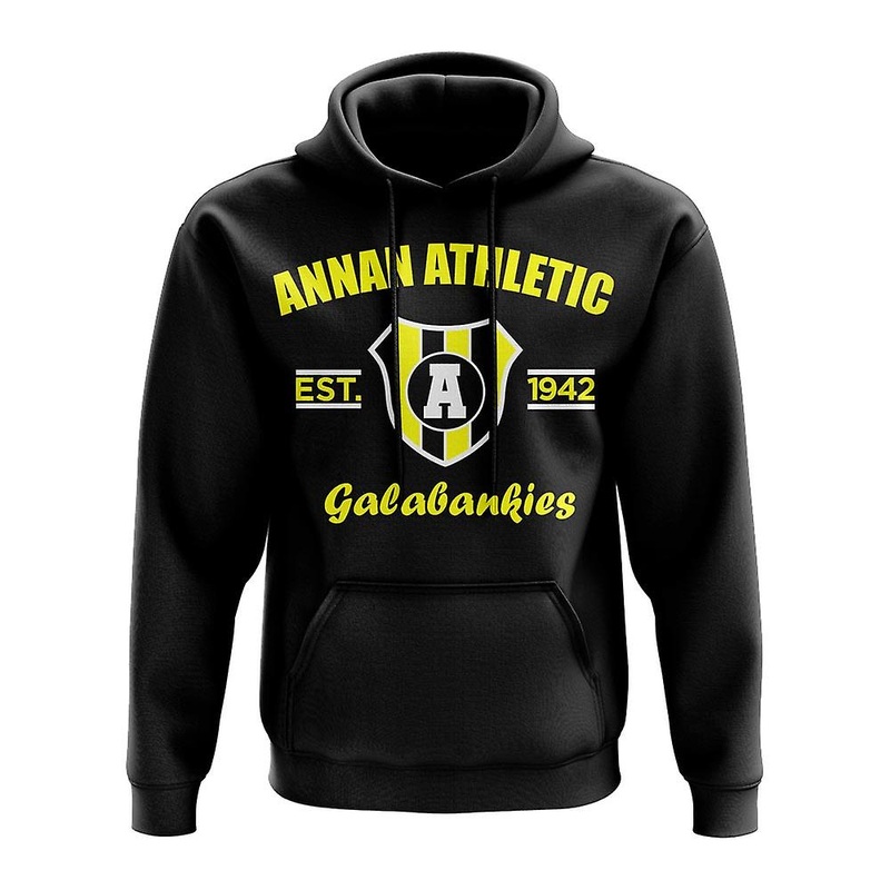 Annan Established Football Hoody (Black)
