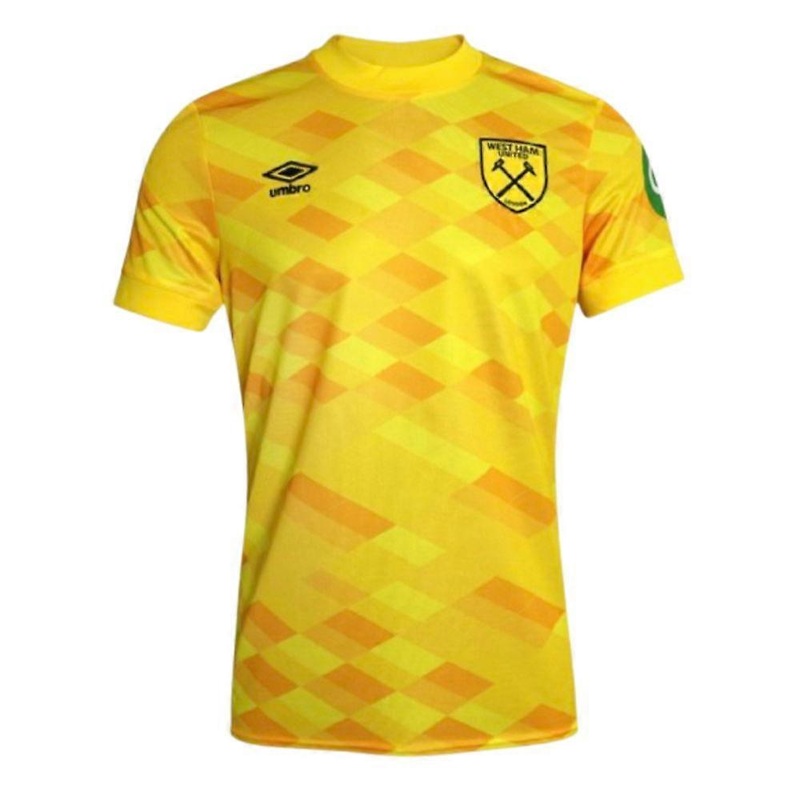 2024-2025 West Ham Goalkeeper Shirt (Yellow) – Kids
