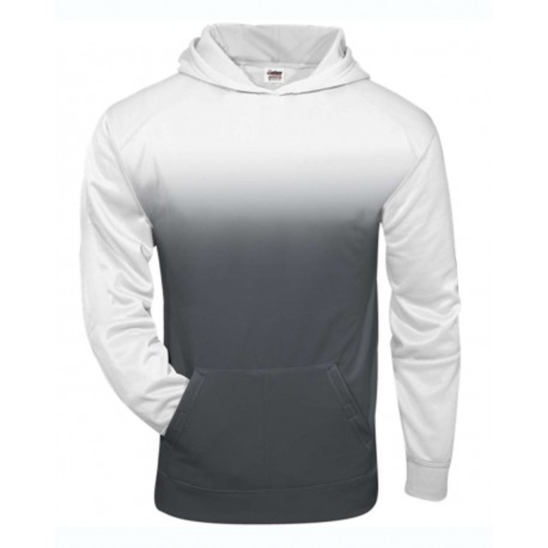 Badger 2403 Youth Ombre Hooded Sweatshirt | Badger 2403