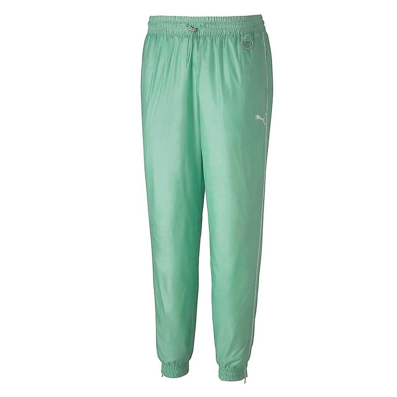 Puma Evide SS Nylon Mist Green Track Pants Womens Joggers 597426 32