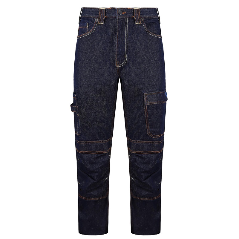 Dickies Stanmore Pad Dark Navy Jeans Men Workwear Denim Bottoms DT1007 DARK NAVY